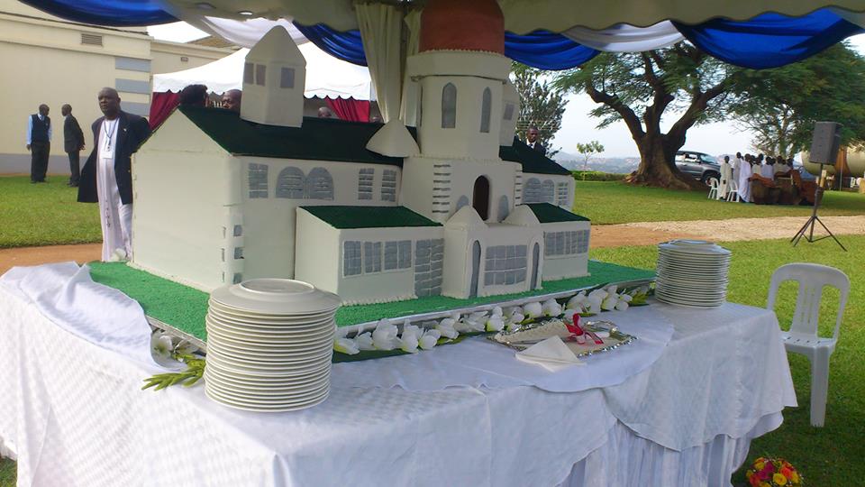 A church building inspired cake by Real Cakes Uganda