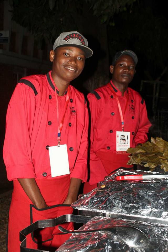 A team from Classic Catering Uganda