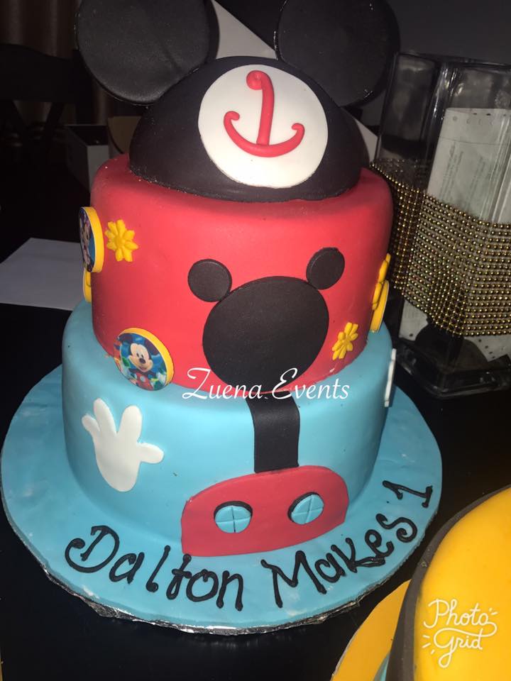 The Mickey Mouse club house Cake By Zuena Events