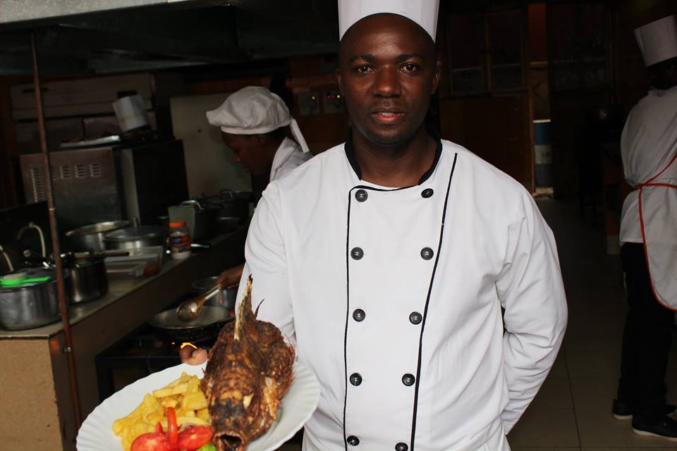 A Chef at Jevine Hotel