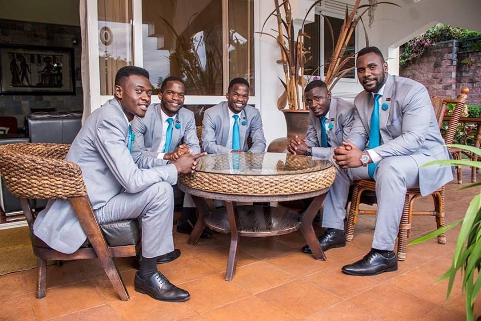 Canaan Gents before their performance as Eliana Hotel