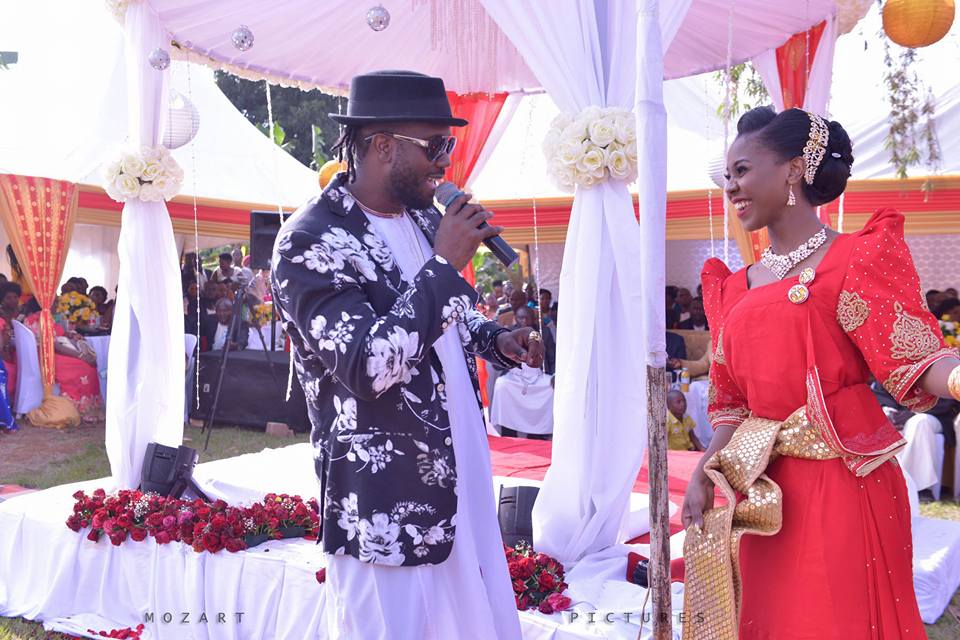 Bebe Cool performing at Mimi's introduction ceremony, shots by Mozart pictures