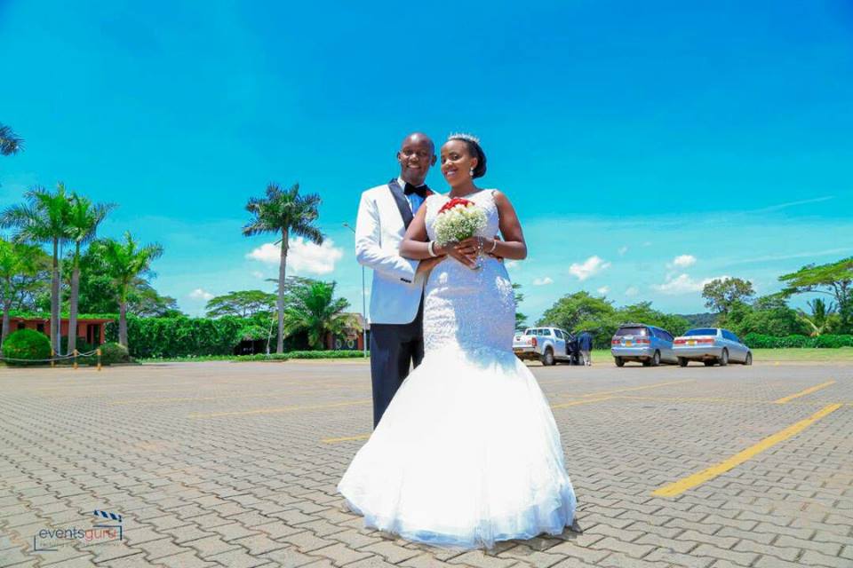 Henry & Peruth at their wedding photo shoot by Events Guru