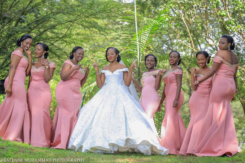 Shivy Nankunda and her bridesmaids, shots by Katende Muhammad Photography