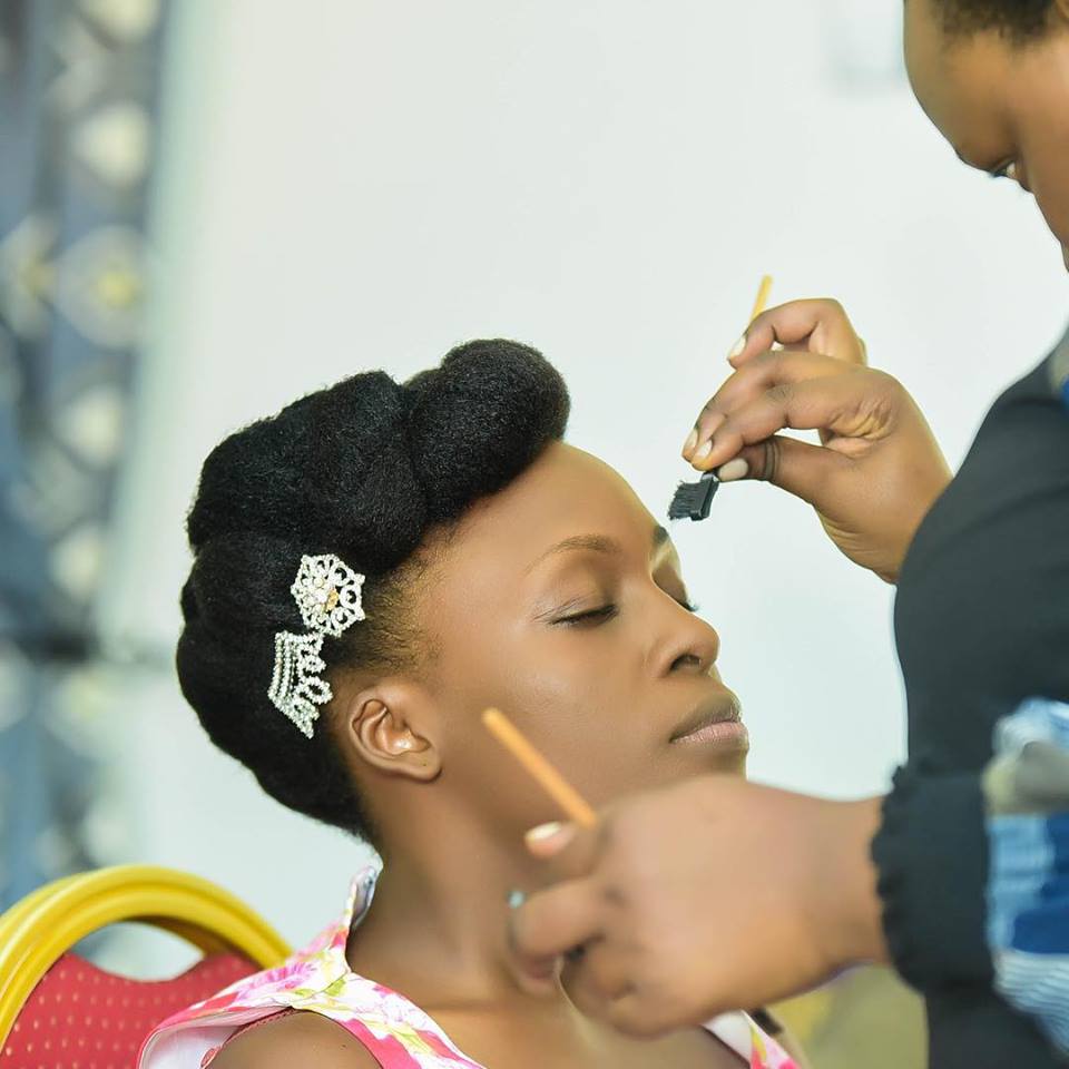 Bridal makeover by  Am her stylist