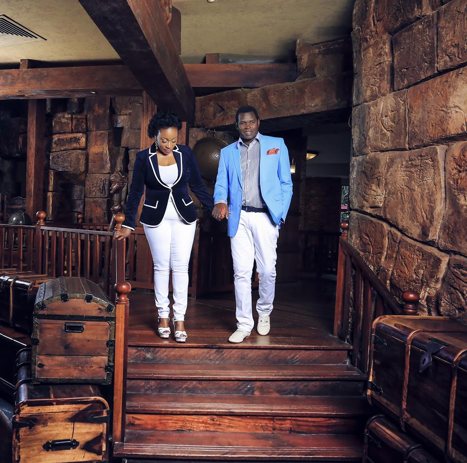 Pastor Robert Kayanja and his wife Jessica at their silver jubilee photo shoot by Oscar Ntege
