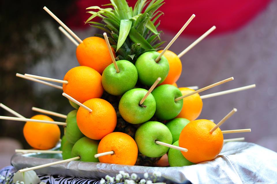 Fruit decorations by SPICE Decorators & Events Managers