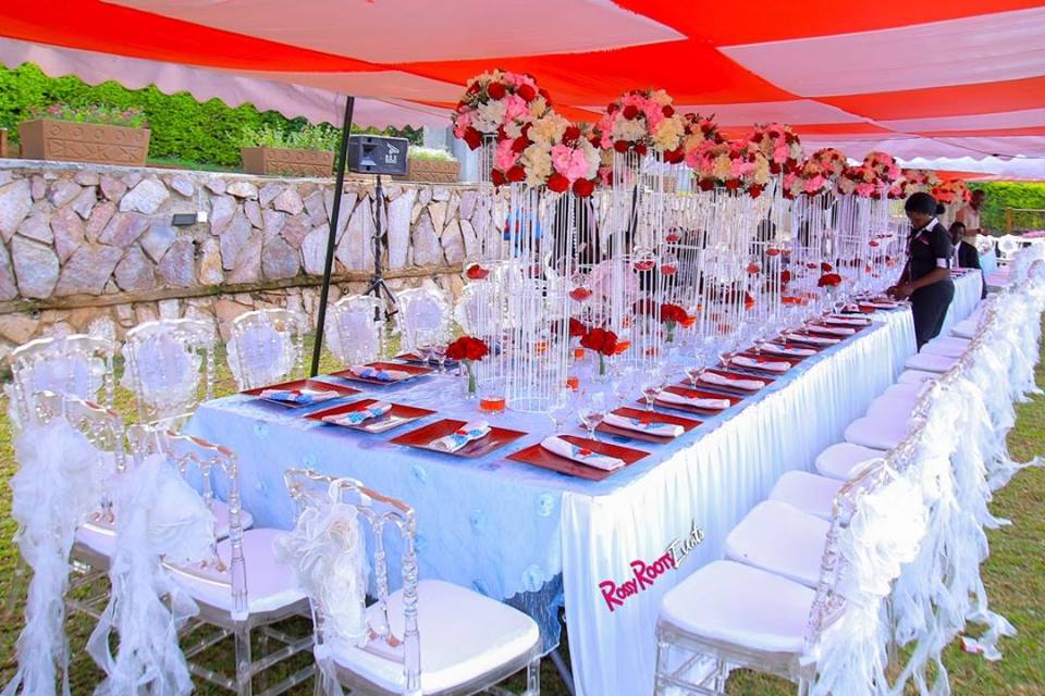Baptism party decor by Rossy Roots Events