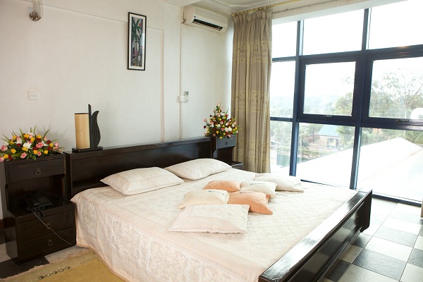 A room at Ivys Hotel Kampala