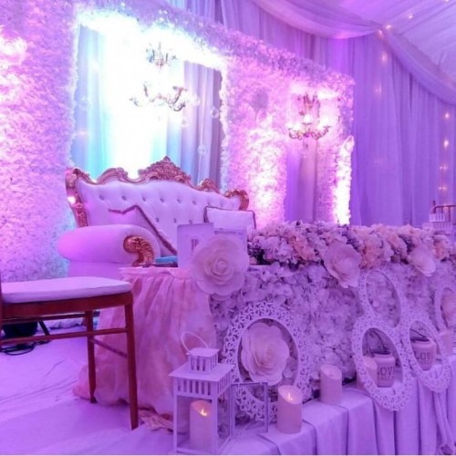 Deus and Inde's wedding decor by Purple Truffle Weddings & Events