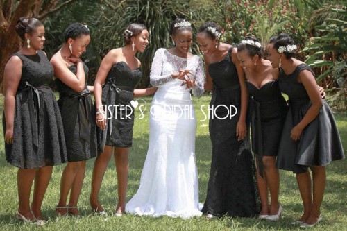 Wedding inspiration: Cute black dresses for your bridesmaids!