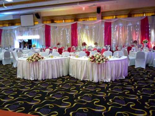 Wedding decorations by Mr Events at Hotel Africana