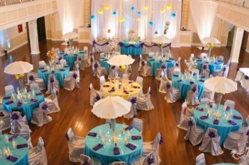 Wedding decorations by Angie Events