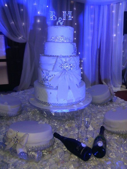 A wedding cakes from Danse Pastries Uganda