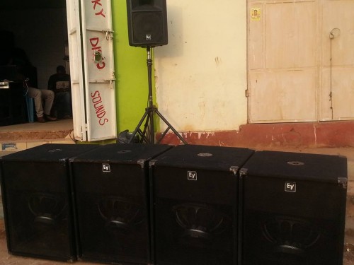 Public Address system from Boss Sounds with Selector Cendrick
