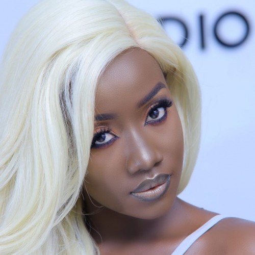 Lydia Jazmine's blonde glow powered by Nahya Makeup Studio