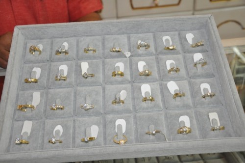 Engagement and wedding rings at Radha Jewellery Ltd Uganda