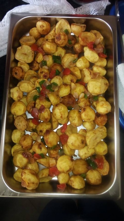 Fried irsh potatoes by Tasty Planet Catering Services