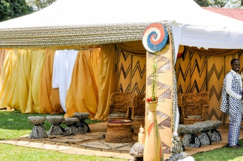 Anthony Kahaya & Joanna Kabanda's Gushaba decorations at Jahazi Pier Munyonyo