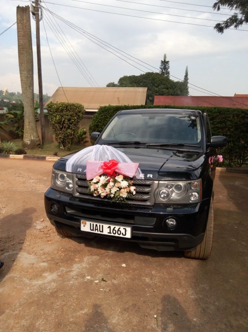 A range rover sport for a bridal car from Mr Events