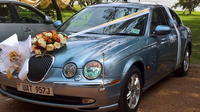 Jaguar World Service Uganda Wedding cars for hire