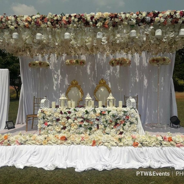 Wedding decor by Purple Truffle Weddings and Events