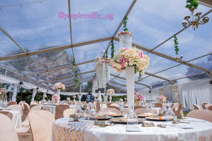 Leo and Damalie's Skyline Tent themed wedding by PTW & Events