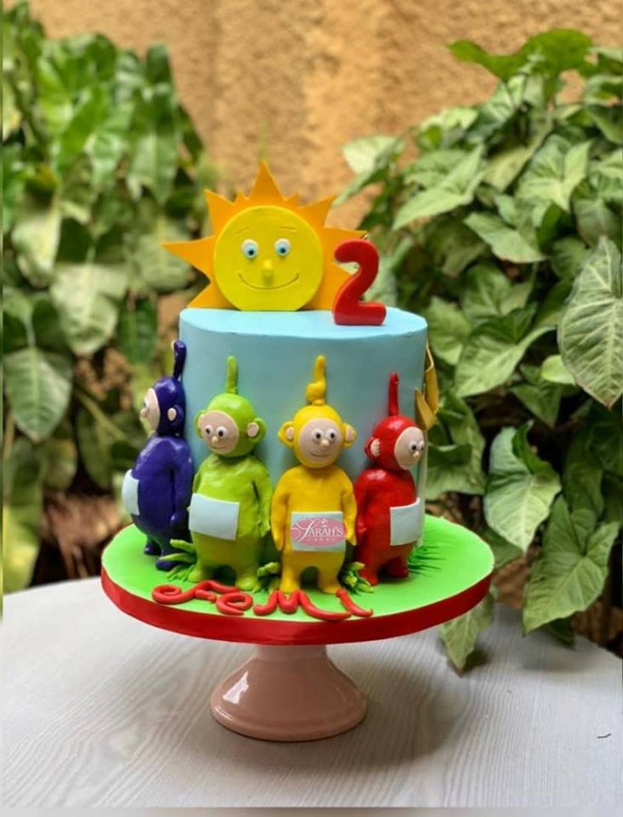 Teletubbies cake by Sarahs Cakes