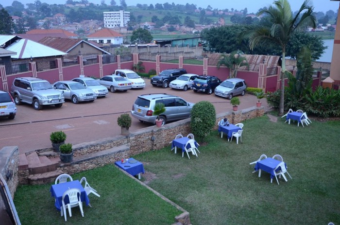 Ample parking space at Jevine Hotel