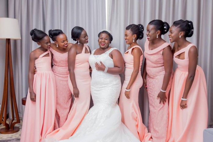 Praise and her maids at Golden Tulip Canaan Kampala, photo by Genius Media Events