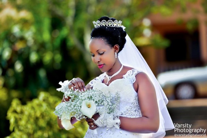 Prossy of Ndejje Senior Secondary School on her wedding day with Peter Paul , cover by Varsity Digital WORLD