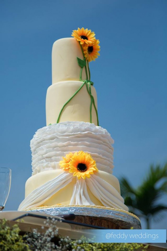 Wedding cake shots with Feddy Weddings