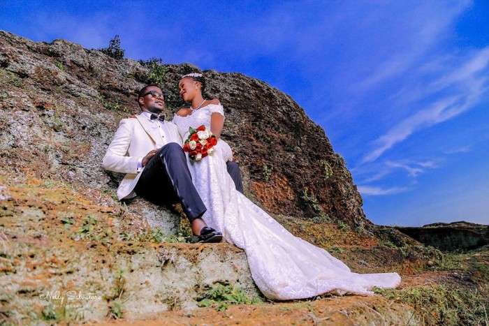 Francis and Dona at their post wedding photo shoot