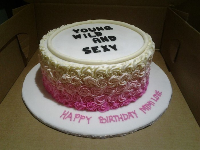 Mimi Love's birthday cake by Rumi Cake Shop