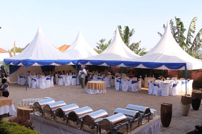 Outdoor venue at Sapphire Hotel Limited