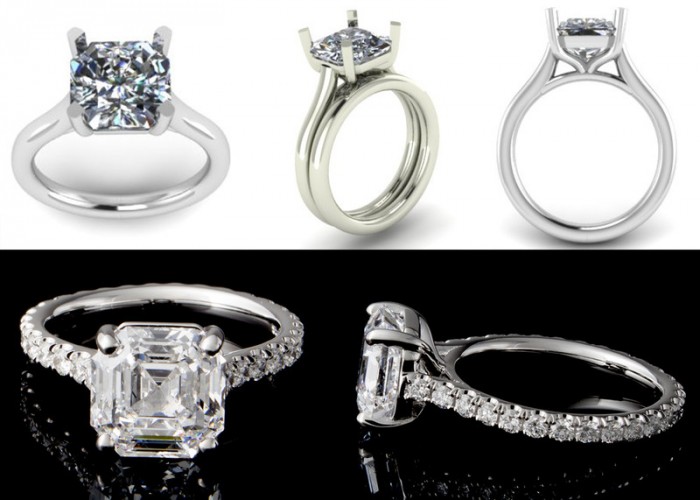 Wedding and engagements rings from Ahmed Jeweller and Diamond Shop
