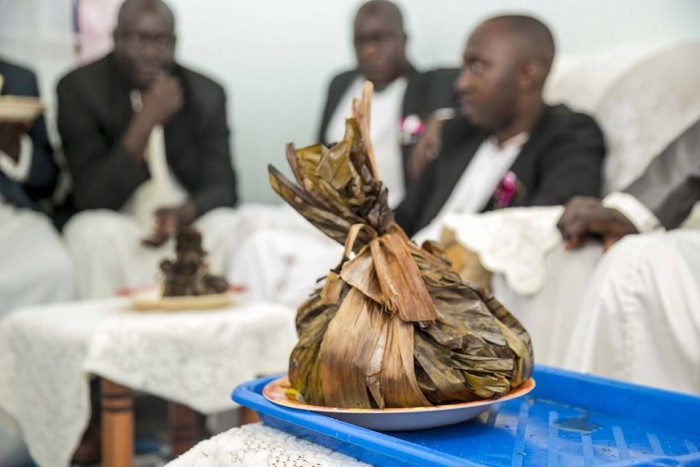 Oluwombo: Traditional Kwanjula Meal for the Muko