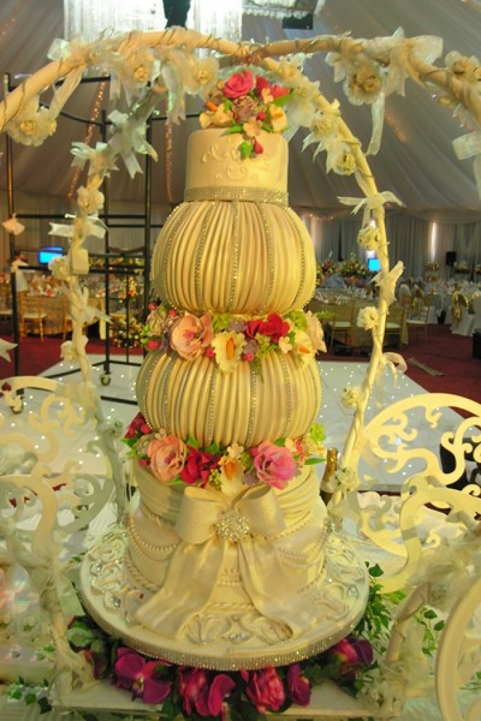 A special cake designed by Sarahs Cakes