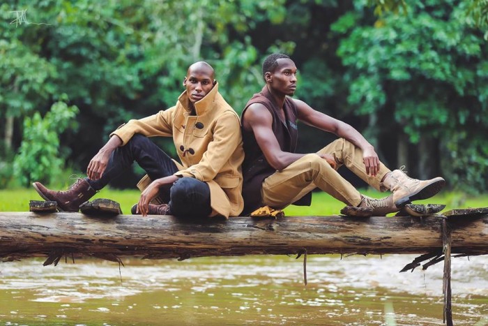 Ugandan male models Waiswa Ronald & Danny Mbabazi Atwooki, Mohsen Taha Photography