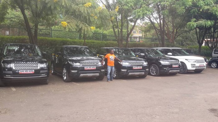 Ride in a Range Rover for your wedding with Prime Rides Events