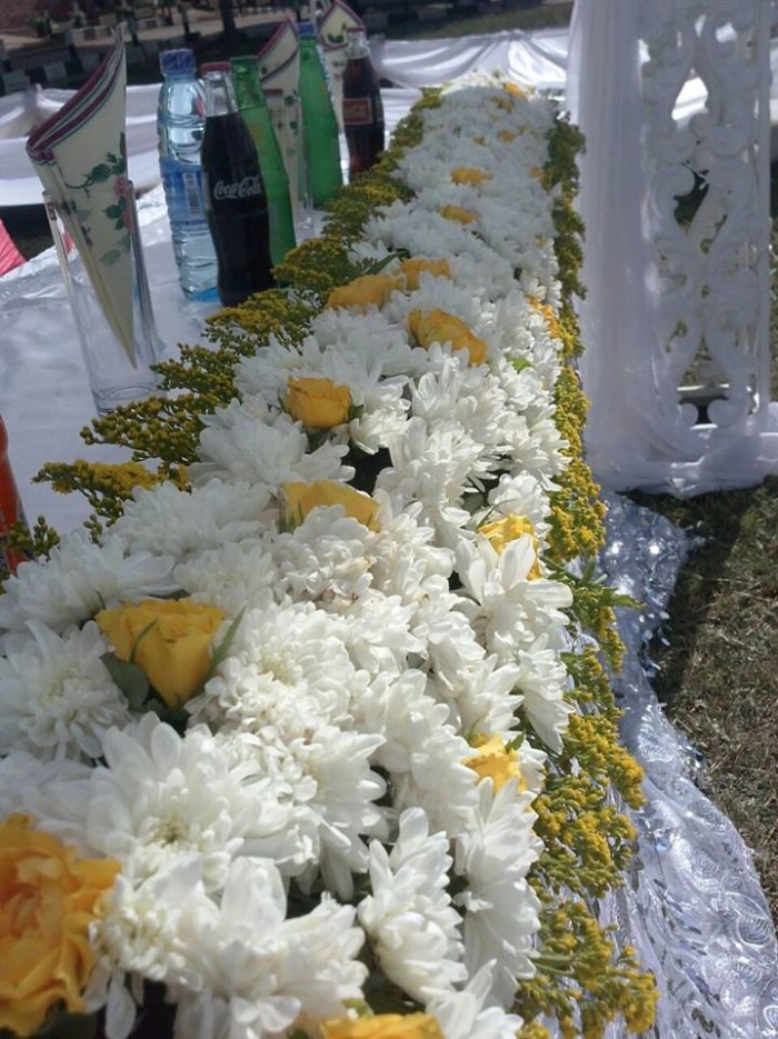 Flower decorations by Shibz Events Ltd