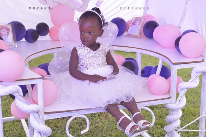 Petrina Lutaaya on her second birthday, photo by Mozart pictures