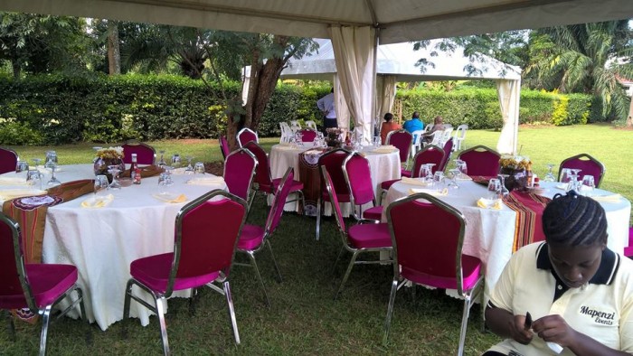 Round table party setups by Mapenzi Events