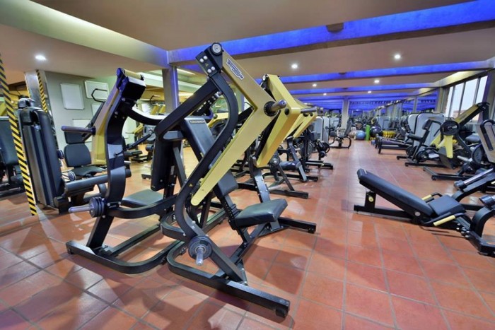 A fully equipped gym at Kabira Country Club
