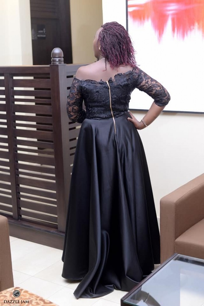 Lovely black party dress by Bloodworth