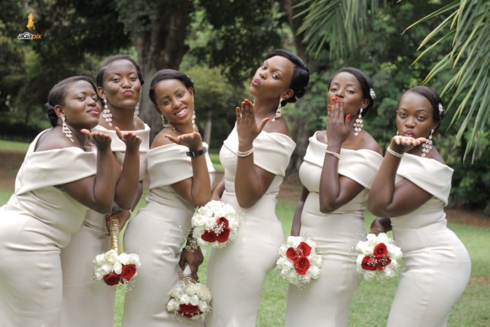 Julie's bridesmaids that slayed, shots powered by Agapix Photography