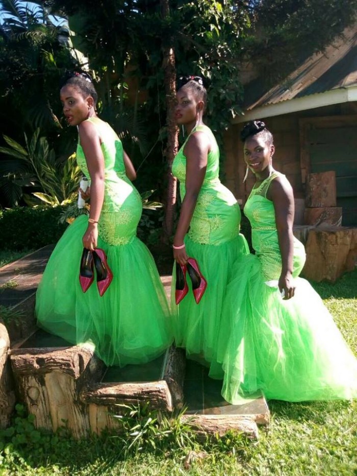 Bridesmaids dressed by Destiny bridals boutique