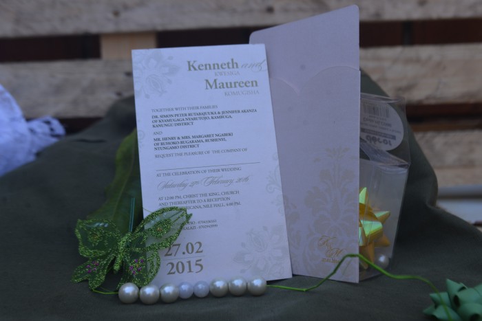 White wedding invitations cards
