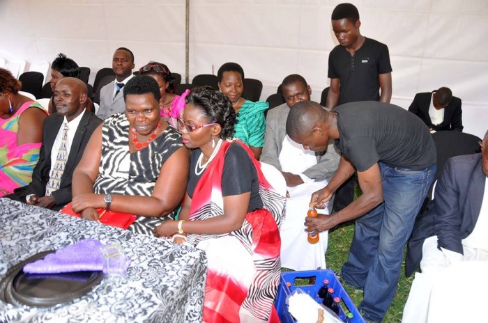 Moments from Patience Kobusingye & Katamba's customary wedding as Semau Drinks serve guests