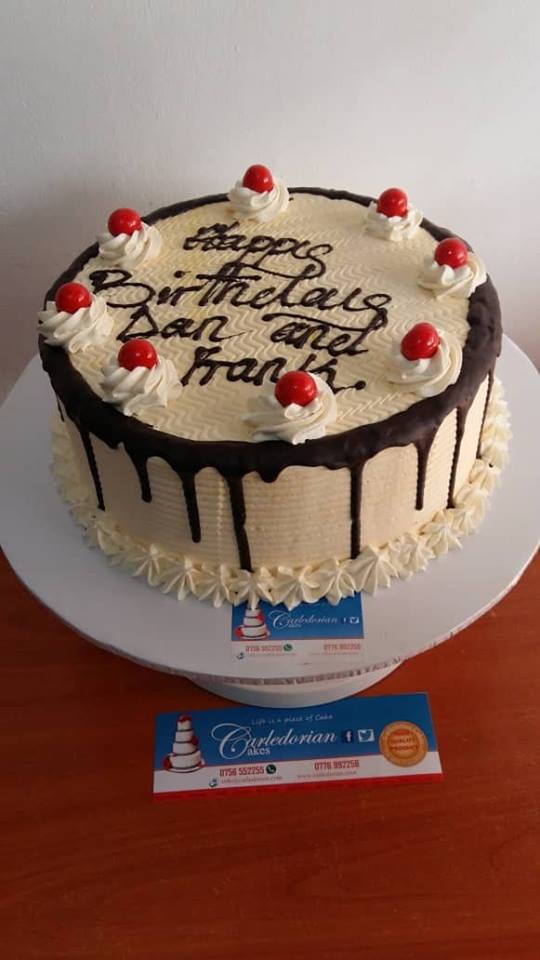 Birthday cake by Carledorian Cakes